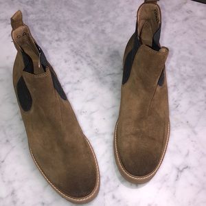 Pertini TRETZE O. Olle suede caramel boots Size 9